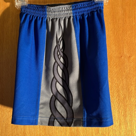 Blue mesh Dynamic team sports shorts elastic drawstring waist size M girls EUC - Picture 7 of 11